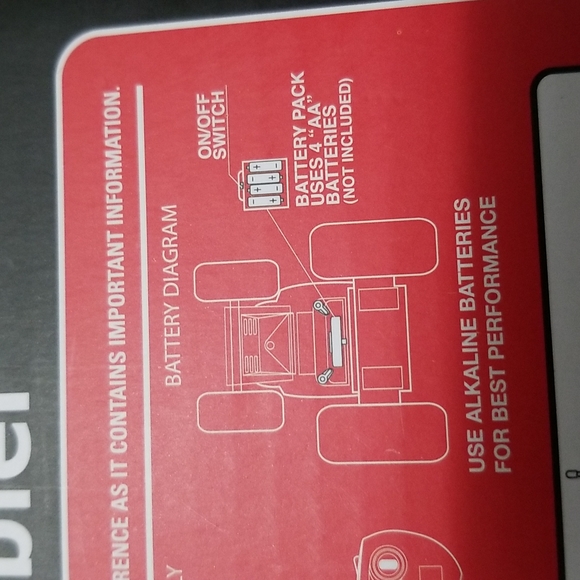 Black Series Radio Controlled 360 Rally Car Thunder Tumbler in red - Picture 8 of 10